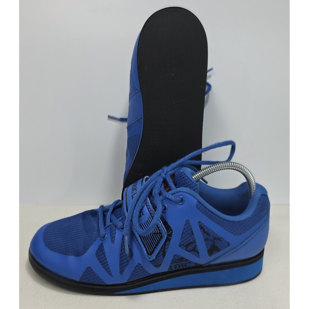 Mens Blue Nordic Lifting Powerlifting Shoes‎ for Heavy Weightlifting Size 905